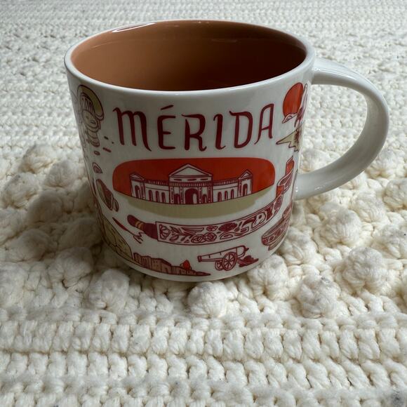 STARBUCKS COFFEE CO Been There Series Globe Collection Merida Mexico Mug Cup - Picture 7 of 10